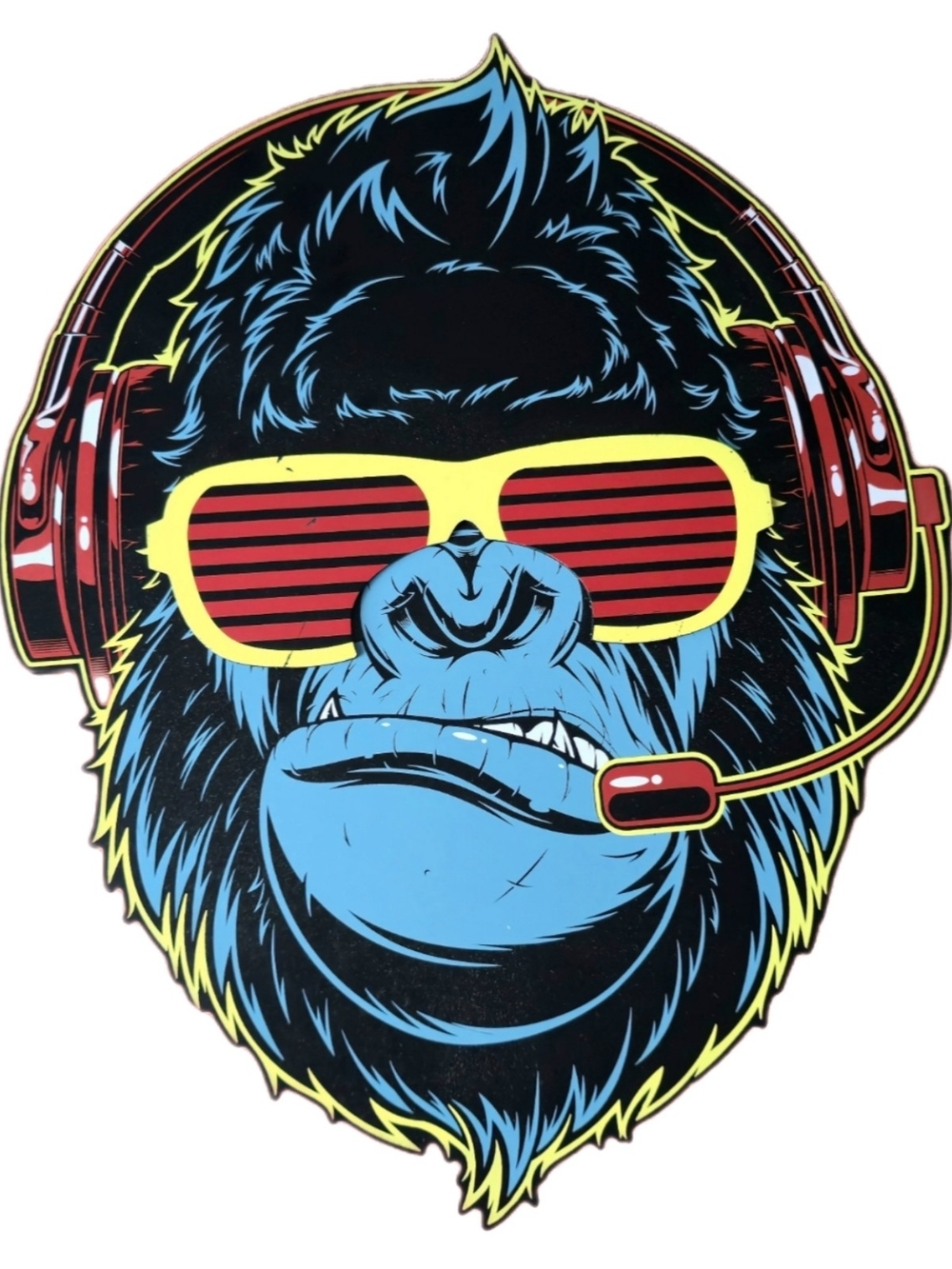 Gaming Gorilla Wall Art - NWT
